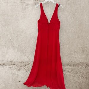 Premier Amour red gown - Sz 10